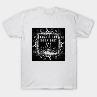 Jake E. Lee 22/2/26 USA 1957 Music D5041 T-Shirt
